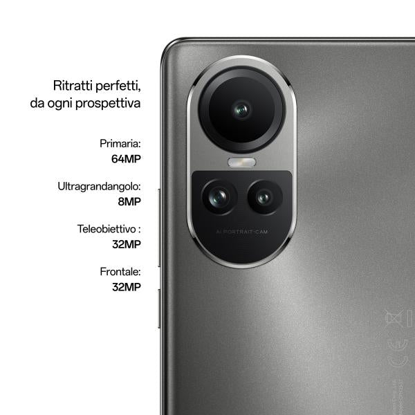 Oppo Reno10 5G 8GB/256GB Gris Main Image