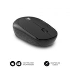 Pack Harmony Alfombrilla XL+ Raton Inalámbrico Subblim / 800x300x2mm / 1.200 DPI / Negro / SUBMP-03HP001