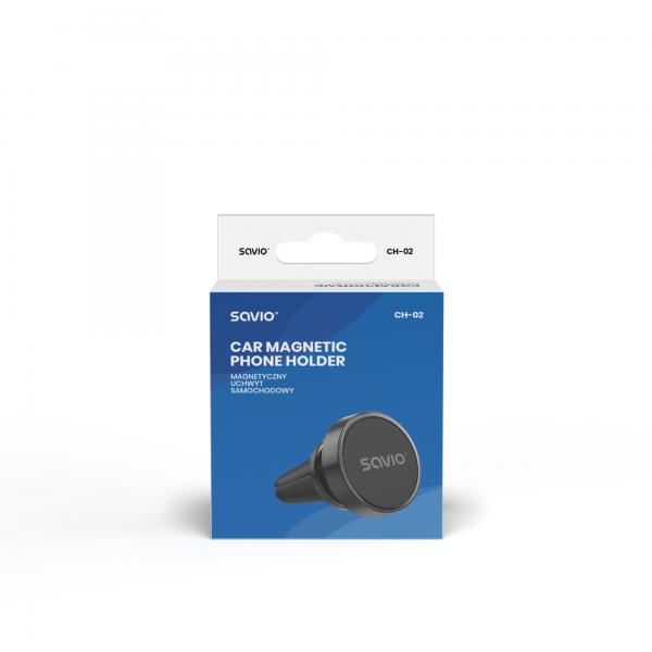 Soporte Magnetico Telefono Para Coche Savio Ch-02