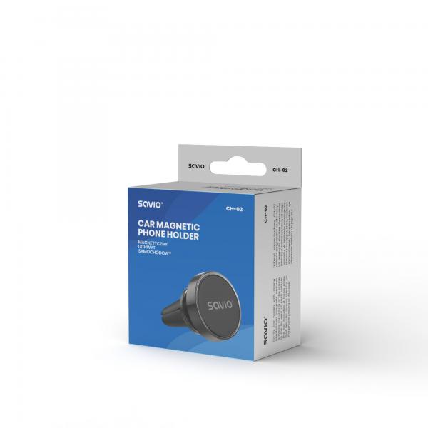 Soporte Magnetico Telefono Para Coche Savio Ch-02
