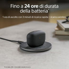 Sony WF-1000XM5 Negro con cancelación de ruido (ANC)