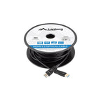 Cable Hdmi Aoc Lanberg V2.1 M/M Optico Activo 8K60Hz 40M Neg