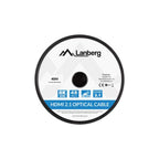 Cable Hdmi Aoc Lanberg V2.1 M/M Optico Activo 8K60Hz 40M Neg