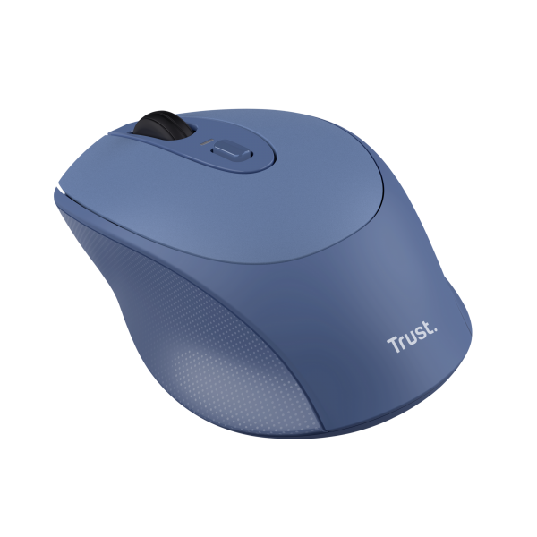 Mouse Trust Wireless Zaya Azul 25039 - Recargable Usb-c - 4 Botones - 800/1200/1600dpi - Receptor Us Main Image
