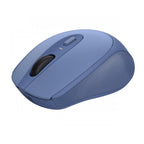 Mouse Trust Wireless Zaya Azul 25039 - Recargable Usb-c - 4 Botones - 800/1200/1600dpi - Receptor Us