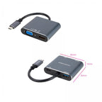 Conversor Nanocable 10.16.4304/ Usb Tipo-C Macho/ Hdmi 4K He