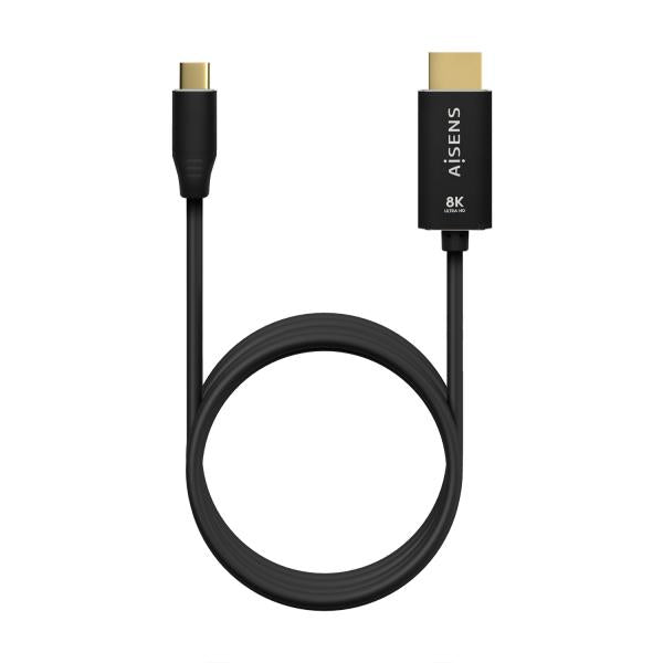Cable Conversor Aisens A109-0712/ Usb Tipo-C Macho/ Hdmi 8K