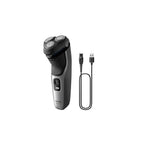 Afeitadora eléctrica Philips Shaver 3000 Series S3143/00 Negro/Plata