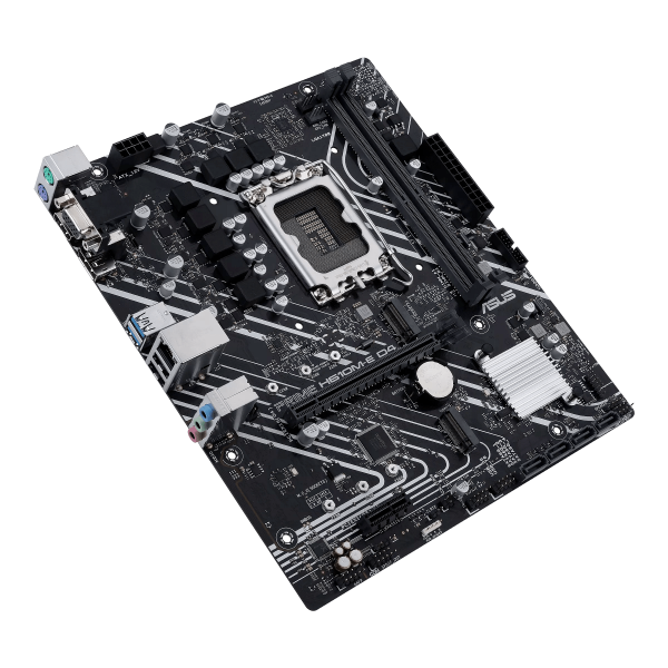 Pb Asus Prime H610m-e D4-csm Intel Skt1700 Micro Atx Displayport Hdmi Vga Usb 3,2 Gen 2xusb 2,0