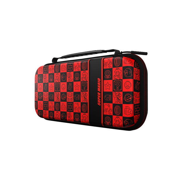 Funda Pdp Travel Case Plus Glow Super Mario Icon (glow In The Dark) (switch/lite/oled)
