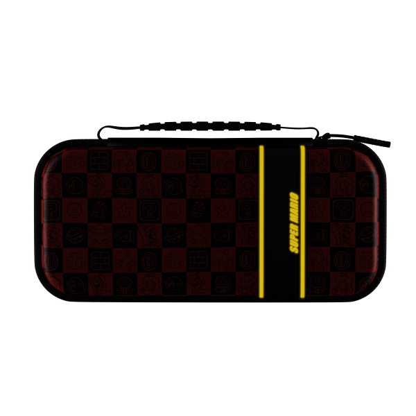 Funda Pdp Travel Case Plus Glow Super Mario Icon (glow In The Dark) (switch/lite/oled)