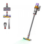 Dyson V15 Detect Absolute Niquel, Amarillo - Aspiradora Sin Bolsa/ Sin cable