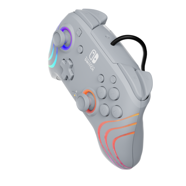 Mando Pdp Afterglow Wave Wired Controller Grey (gris) ( Switch 2 ) Main Image