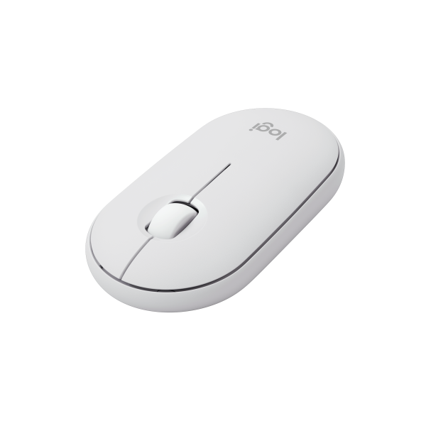 Ratón Inalámbrico LOGITECH Pebble 2 M350s 910-007013 - BT  USB  4000DPI  Blanco