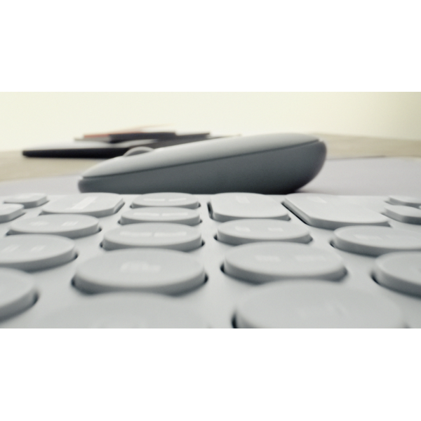 Raton Inalambrico Logitech Pebble Mouse 2 M350s Blanco Bluetooth