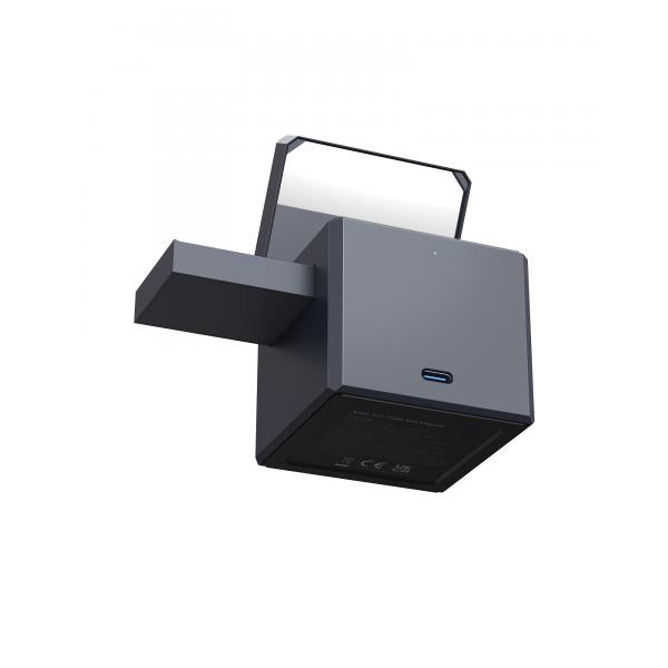 Cargador Anker 3 En 1 Con Magsafe Cubo Gris