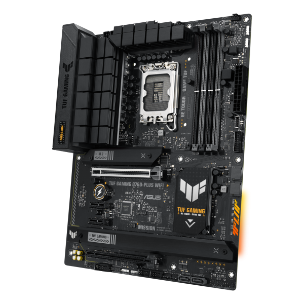 Pb Atx Asus Tuf Gaming B760-plus Wifi Lga1700 4xddr5 3xm.2 Usb-c Pcie 5.0 Lan 2.5g Wifi-6 Bt Dp Hdmi