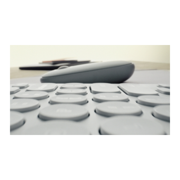 Teclado Logitech Pebble Keys 2 K380s Inalambrico Blanco