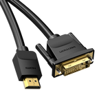 Cable Conversor Vention Abfbi/ Dvi Macho Hdmi Macho/ 3M/ Neg