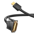 Cable Conversor Vention Abfbi/ Dvi Macho Hdmi Macho/ 3M/ Neg