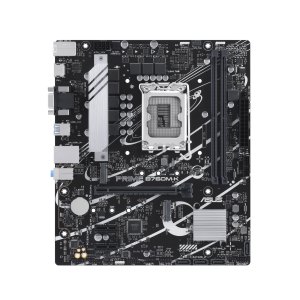 Pb Microatx Asus Prime B760m-k Lga1700 2xddr5 2xm.2 Pcie 4.0 Lan 2.5g Hdmi Vga