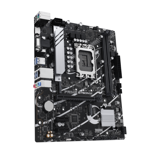 Pb Microatx Asus Prime B760m-k Lga1700 2xddr5 2xm.2 Pcie 4.0 Lan 2.5g Hdmi Vga