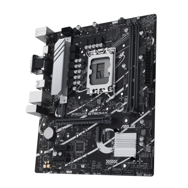 Pb Microatx Asus Prime B760m-k Lga1700 2xddr5 2xm.2 Pcie 4.0 Lan 2.5g Hdmi Vga