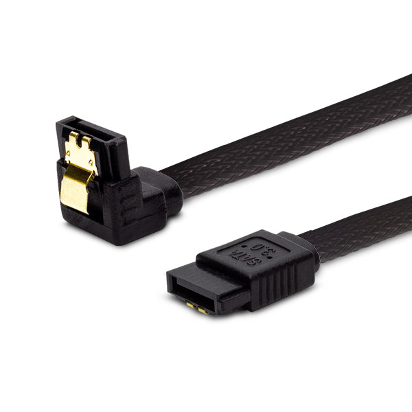 Cable Sata Angular Savio Gak-04 Black Hover Image