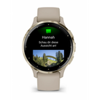 Garmin Venu 3s - Smartwatch Premium Con Gps - Amoled - Funciónes Avanzadas De Salud Y Forma Física - Más De 30 Aplicaciónes Deportivas - 10 Días De Autónomía - Beige Gold