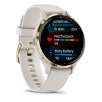 Garmin Venu 3s Ivory + Soft Gold / Smartwatch 41mm