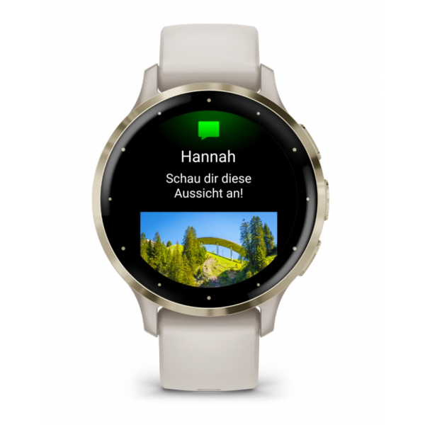 Garmin Venu 3s Ivory + Soft Gold / Smartwatch 41mm