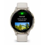 Garmin Venu 3s Ivory + Soft Gold / Smartwatch 41mm