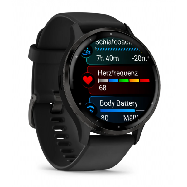 Garmin Venu 3 Black + Slate / Smartwatch 45mm