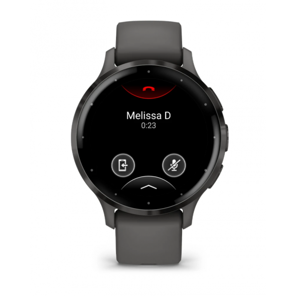 Garmin Venu 3s Reloj Smartwatch 41mm Bisel Acero Inoxidable Gris Con Caja Y Correa De Silicona Gris