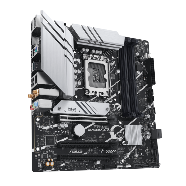 Pb Asus Prime B760m-a Wi Skt Lga1700 Microatx 4xddr5 Displayport Hdmi Lan 2.5gbps Usb 3.2