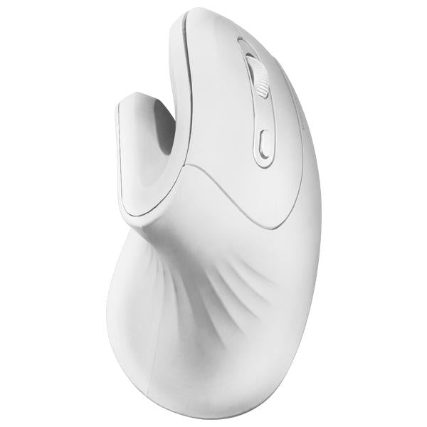 Mouse Mars Gaming Wireless Ergo Mmwergoprow Blanco 3200 Dpi Switches Mecanicos Huano 2.4 Ghz Diseo