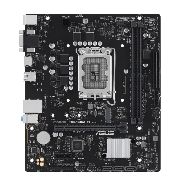 Placa Base Asus Prime H610M-R Si Bulk 1700 Matx 2Xddr5