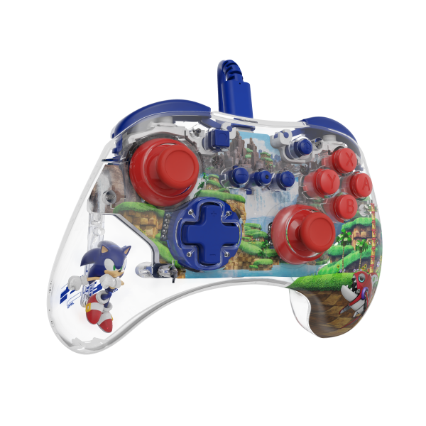 Mando Pdp Realmz Wired Controller Sonic The Hedgehog (switch 2) Main Image