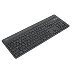 Teclado Inalambrico Targus Akb868es Ecosmart Solar Keyboard Antimicrobiano Bluetooth Full Size Usb - C Negro