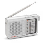 Aiwa Rs-55/sl Blanca / Radio Portátil De Bolsillo