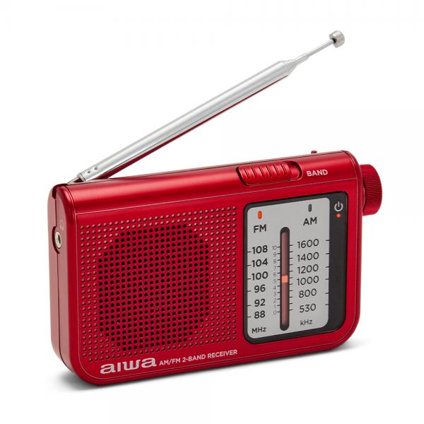 Aiwa Rs-55/rd Roja / Radio Portátil De Bolsillo