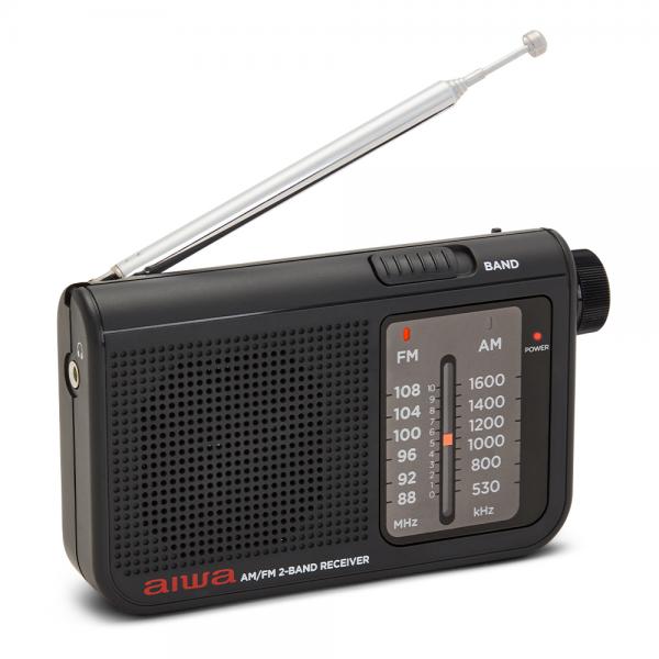 Aiwa Rs-55/bk Negro / Radio Portátil De Bolsillo Main Image