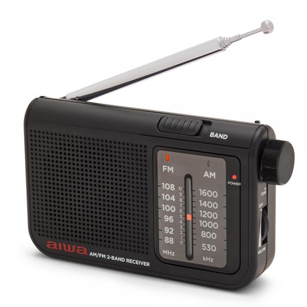 Aiwa Rs-55/bk Negro / Radio Portátil De Bolsillo