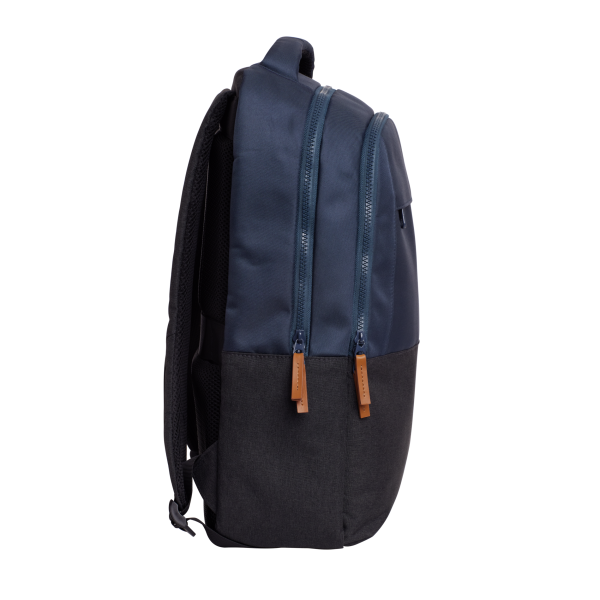 Mochila Trust Lisboa Color Azul Para Portatiles Hasta 16" 3 Compartimientos 23l
