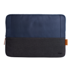 Funda De Portatil 16" Trust Lisboa 24982 Soft Sleeve Color Negro/azul Tablets/portatiles Hasta 16"