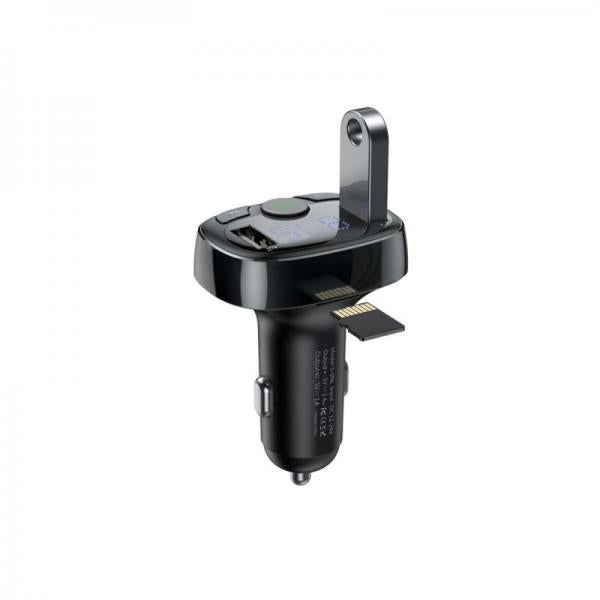 Baseus FM Transmitter - Transmisor FM Bluetooth para coche