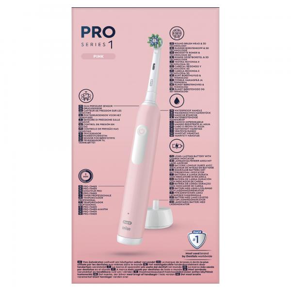 Braun Oral-b Series Pro 1 Pink / Cepillo De Dientes Eléctrico