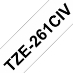 Cinta Laminada Brother Tze261civ 36mm X 8m