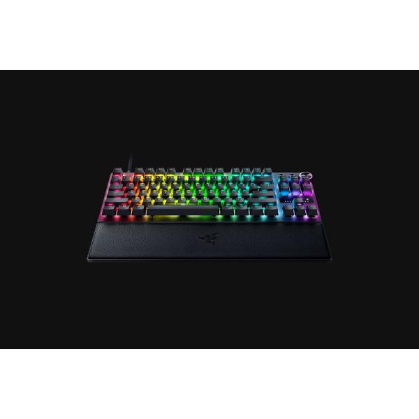 Klawiatura gamingowa Razer Huntsman V3 Pro TKL Razer Analog Optical (Gen 2) przewodowa optyczno-analogowa podwietlana czarna