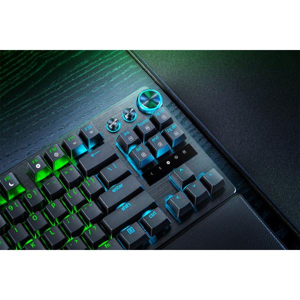 Klawiatura gamingowa Razer Huntsman V3 Pro TKL Razer Analog Optical (Gen 2) przewodowa optyczno-analogowa podwietlana czarna